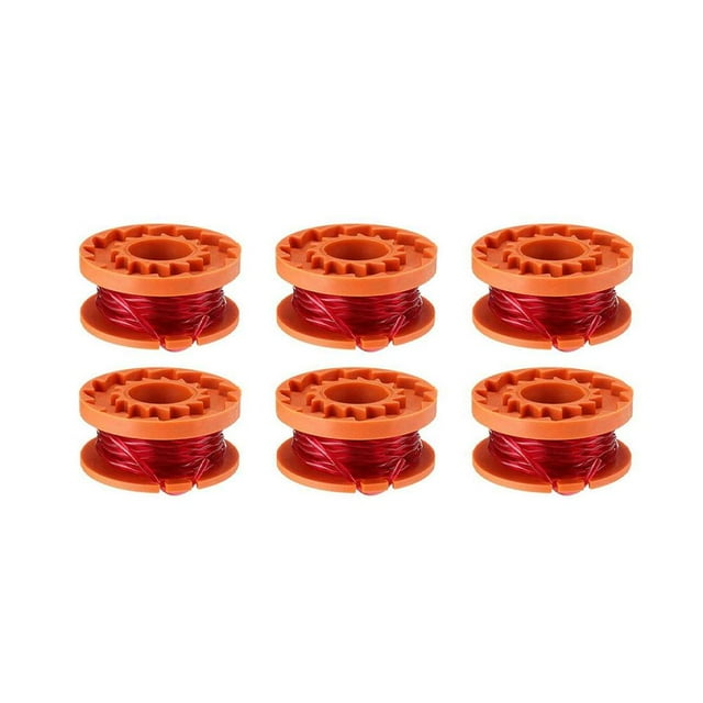 22Pack Trimmer Spool Line for Worx,Replacement Trimmer Spool Line for Worx,Trimmer Line Refills 0.065 inch for Electric String Trimmers,Weed Wacker Spool Replacement Parts,Edger Refills Parts