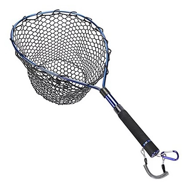 Red de pesca yeacher con Cordón de pesca Red de aterrizaje de peces telescópico