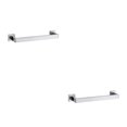 thumbnail image 4 of stanreset 1/2/3/5 Bathroom Hardware Set Stainless Steel Towel Bar Ring Paper Holder Multifunction Robe Hook Modern Style Rack Kit Silver bar 2PCS, 4 of 6
