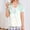 Light Green, variant on Mastectomy Shirts with Drain Pockets Tear Away Side Shoulder Surgery Tops for Women Chemo Shirts for Port Access Red M