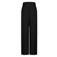 thumbnail image 6 of Ofreoo Linen Pants For Women High Waisted Pants Drawstring Elastic Business Casual Pants Loose And Comfortable Commuting Pants With Pockets, 6 of 7