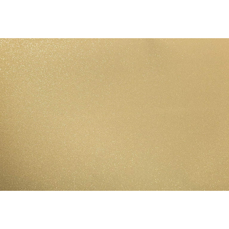Cricut Premium Vinyl Permanent 2004542 Glitter Shimmer Gold 12x48” NEW  SEALED