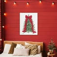 thumbnail image 2 of Stupell Industries Festive Greenery with Ribbon Canvas Wall Art, design by Sara Baker, 40 x 30, 2 of 7