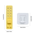 thumbnail image 4 of Fiudx Ofertas relámpago del día, solo en línea Correa para fregona Correa de silicona multifuncional Soportes para fregona de baño Fregonas de baño Soportes para fregona 4 piezas, 4 of 4