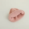 thumbnail image 5 of Boys Girls Beanies Hats Knitted Skull Cap Size 1-4 Toddlers Casual Solid Color Thermal Warm Stretchy Slim Slouch Winter Hat, 5 of 6