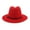 Red, variant on beishanbush Clothing 2025 Baseball Caps Two Tone Red Bottom Wide Wool Fedora Hat Panama Hat Casual Jazz Hats for Men Women Red