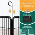Decorative Garden Metal Fence, Premium Dog Playpen Large Crate Fence