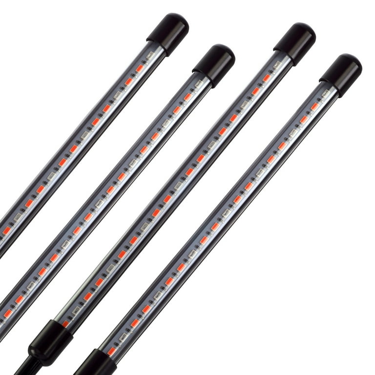 Great Value 4-Head Flexible LED Clamp Grow Light 20W with