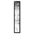 thumbnail image 2 of ArtToFrames 6" x 35" Satin Black Tall Picture Frame, 6x35 inch Black Wood Poster Frame (WOM-1852), 2 of 8