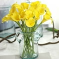 SPRING PARK 1 Branch Artificial Flower Calla Lily Fake Artificial Silk ...