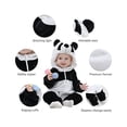 thumbnail image 2 of Mameluco de bebé unisex Invierno y otoño Mono de franela Animal Cosplay Trajes Panda BANYUO Electrónica, 2 of 5