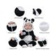 thumbnail image 2 of Mameluco unisex para bebé Mono de franela de invierno y otoño Trajes de panda de cosplay de animales-Panda-100CM brillar Electrónica, 2 of 5