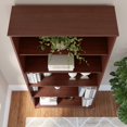 thumbnail image 4 of Bush Furniture Cabot 5 Shelf Bookcase in Harvest Cherry, 4 of 8