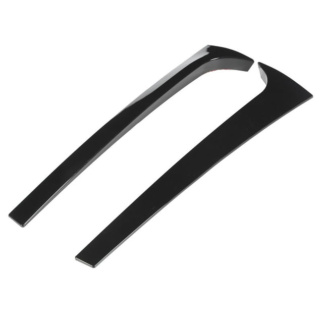 2 piezas de repuesto de ABS negro brillante para ventana trasera para Octavia Estate 2014-2019