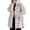 Beige, variant on Womens Plaid Shacket Jacket Long Sleeve Hooded Jackets Fall Winter Warm Beige, XL