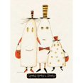 thumbnail image 3 of DiPaolo, Dan 12x14 Black Modern Framed Museum Art Print Titled - Ghost Family, 3 of 5