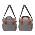 thumbnail image 1 of Bolsa de Almuerzo Aislada Fiambrera Reutilizable con Correa para el Hombro para Oficina Picnic Senderismo Playa Bolsa de Almuerzo a Prueba de Fugas Impermeable Plegable ANGGREK Otros, 1 of 8