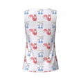thumbnail image 5 of Sigee Red Squirrel And Blue Rabbit for Women's Workout Tank Top,Running Tank Tops,Sleeveless Gym ClothesX-Large, 5 of 8