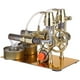 thumbnail image 4 of Bewildely Motor Motor modelo doble cilindro vapor experimento ciencia juguetes juguete para regalo Juguetes Educativos, 4 of 6