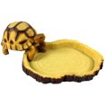 thumbnail image 2 of Cuenco para reptiles, modelo pequeño, cuenco para agua, cuenco para comida para reptiles, geckos, tortugas y serpientes, accesorios terrarios, 2 of 5