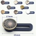 thumbnail image 2 of ORUYROP 8 Pcs Rallonge de Taille pour Pantalons, Bouton Ajustable pour Jeans, Rallonge de Bouton pour Pantalons, pour Jeans, Colliers, Manchettes, Pantalons Habillés, 2 of 7