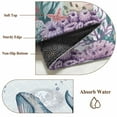 thumbnail image 6 of Large Area Rugs for Living Room Bedroom, Whale Coastal 6'x9' Rug Washable Carpet Runner Indoor Outdoor, Summer Beach Ocean Shell Jellyfish Starfish Non Slip Floor Mats Rug for Kitchen, Playroom, 6 of 8