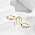thumbnail image 2 of Stackable Gold Rings for Women Non Tarnish Dainty 14K Gold Plated 3PCS Knuckle Rings Set Cubic Zirconia Thumb Rings Trendy Statement Promise Wedding Bands Engagement Rings Size 6 7 8 9 10, 2 of 8