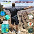 thumbnail image 3 of Irish Sea Moss 1600mg – Raw Organic Sea Moss Gel Powder Capsules – Keto Alkaline Non-GMO Diet - Thyroid Joints Gut Skin Support by Healing Drops, 3 of 6