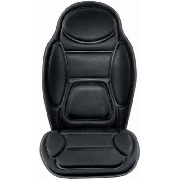 Asiento Masajeador Eléctrico 5 Modos, Silla Anti-estrés con Vibración y Calor Terapéutico, 4 niveles de Intensidad, Temporizador y Control Remoto
