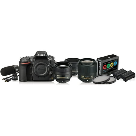 Nikon D810 36.3 Megapixel Digital SLR Camera with Lens, Black
