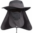 thumbnail image 3 of DDYOUTDOOR™ 07-281 Fashion Summer Outdoor Sun Protection Fishing Cap Neck Face Flap Hat Wide Brim, 3 of 14