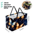 thumbnail image 2 of Butterfly Large Capacity Reusable Foldable Oxford Cloth Storage Bin - Multipurpose Storage Box, Shopping Bag Organizer, 2 of 7