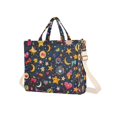 thumbnail image 7 of FORMRS Womens Corduroy Tote Bag Crossbody Shoulder Handbag with Pocket, Small Space Pattern, 7 of 7