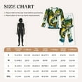 thumbnail image 4 of Kdxio Big bass fish Women's Pajama Sets Long Sleeve Button Down Sleepwear Nightwear Soft Pjs Lounge Sets(S-XXL)-XX-Large, 4 of 7