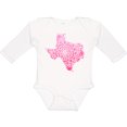 thumbnail image 3 of Inktastic Texas Silhouette Mandala Boys or Girls Long Sleeve Baby Bodysuit, 3 of 5