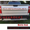 thumbnail image 4 of GFDYREE Tailgate Insert Letters Compatible for Silverado 1500 2500 HD 2019 2020 2021-3M Adhesive & 3D Raised Tailgate Letters - Matte Red, 4 of 6
