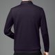 thumbnail image 4 of Blusa y camisa de manga larga con cuello vuelto para hombre, informal, con estampado y cremallera, de poliéster., 4 of 8