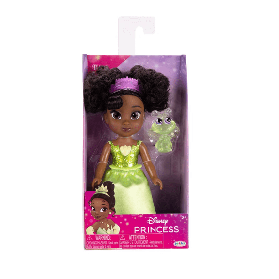 Disney Princess 6" Petite Tiana Doll & Ray Figure Toy New With Tag