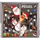 thumbnail image 2 of Adhesivos de ventana de Navidad Decoraciones navideñas, pegatinas de PVC Pegatinas de pared de ventana, calcomanía estática Pegatina de ventana de copo de nieve de Navidad para decoraciones de fiesta de tienda de hogar de Navidad brillar Electrónica, 2 of 5