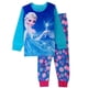 thumbnail image 1 of Pijamas de dibujos animados de Frozen para niñas, ropa de dormir de princesa Anna y Elsa, conjuntos de ropa de manga larga para bebés, disfraz para el hogar, novedad, 1 of 4