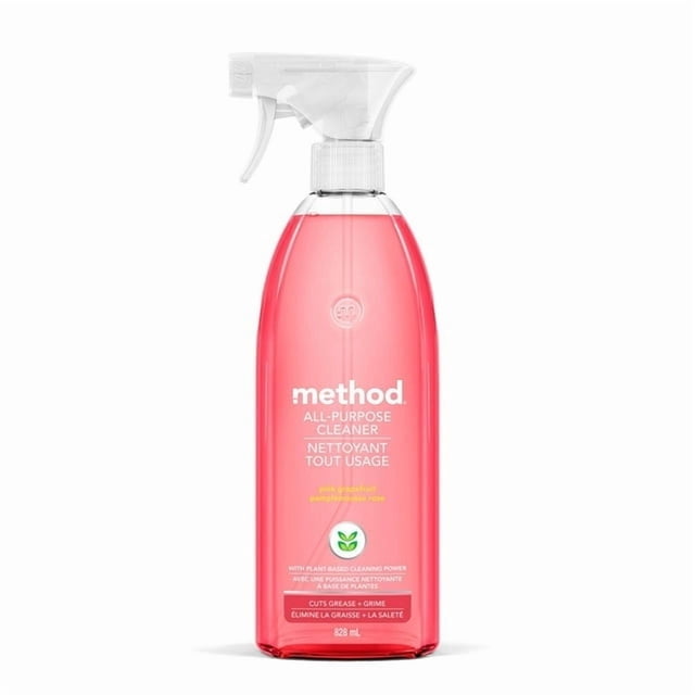 Method All-Purpose Cleaner, Natural Cleaner, Pink Grapefruit, 828 ml