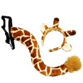thumbnail image 4 of Conjunto de cola de animal Salvador Disfraz Jirafa 2 piezas cola de cosplay, 4 of 7