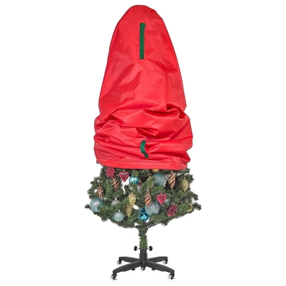 Sinyiin Christmas Tree Storage Bag, Water-Resistant Fabric Design, Accommodates Up To 36x25 Inch for Indoor or Outdoor Use