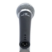 Fat Toad Dynamic Vocal Microphones with XLR Mic Cables & Clips (3 Pack) - Cardioid Handheld, Unidirectional for Studio Recording, Live Stage Singing, DJ, Karaoke - Pro Audio 20ft Mic Cords, 3-Pin Wire