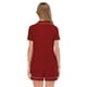 thumbnail image 5 of Conjunto de pijama rojo Primavera/Verano Nuevo conjunto de pantalones cortos de manga corta Traje para casa cómodo e informal para mujer, 5 of 5