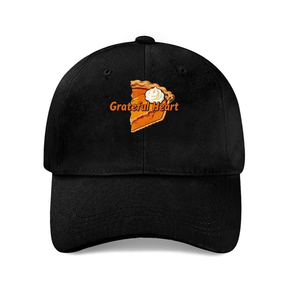 LNFAUEAPRINT Pumpkin Pie Slice Baseball Cap, Cotton Twill Dad Hat