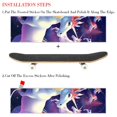 thumbnail image 2 of Unicorn Skateboard Grip Tape Stickers - Pack of Two Emery PVC Surface 8.8x32.6in/22.4x83 cm, 2 of 5