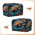 thumbnail image 3 of Fotbe Colorful Flower Sea Turtle for Two Slice Toaster Cover, Fingerprint Protector, Super Soft Appliance Cover And Dust Cover,Bread Dust Cover & Fingerprint Protection, 3 of 7