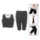 thumbnail image 5 of Trajes de para mujer, entrenamiento, Yoga, Leggings, gimnasio, ejercicio, , trajes trenamiento, termo, moldeador de cuerpo caliente - Shorts2 L Pantalones cortos2 L Baoblaze Trajes de sauna fitness, 5 of 8