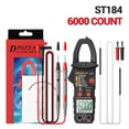 thumbnail image 2 of Multímetro de pinza digital 6000 recuentos DC AC Resistencia Capacitancia Diodo Tester Sywqhk Para estrenar, 2 of 8